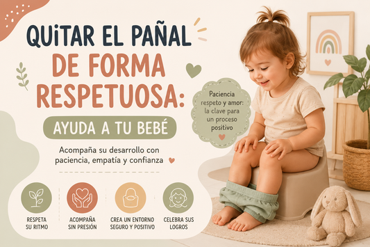 Quitar el pañal de forma respetuosa