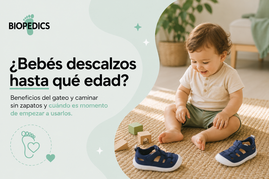 bebes descalzos hasta que edad