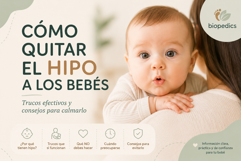 Cómo quitar el hipo a un bebé: causas, trucos y cuándo preocuparse