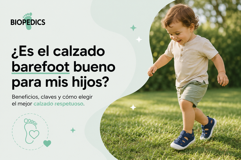 es bueno el calzado barefoot para niños y bebes?