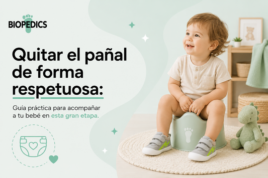 quitar el pañal de forma respetuosa