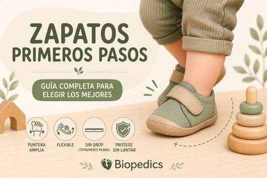 Zapatos respetuosos primeros pasos