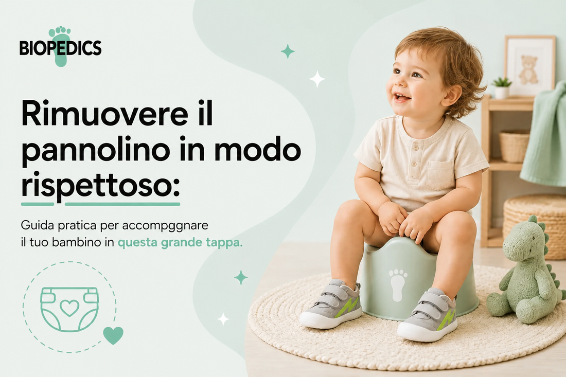 Rimuovere il pannolino in modo rispettoso
